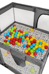 Liabebek Bebek Ve Çocuk Güvenli Oyun Alanı & Oyunpark 120X120Cm thumbnail 2