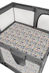 Liabebek Bebek Ve Çocuk Güvenli Oyun Alanı & Oyunpark 120X120Cm thumbnail 3