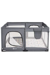 Liabebek Bebek Ve Çocuk Güvenli Oyun Alanı & Oyunpark 120X120Cm thumbnail 4