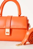 Mıknatıslı El Çantası Oranj thumbnail 3