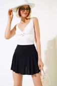 Sandy Şort Etek Siyah thumbnail 2