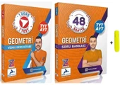 Paraf Yayınları Z Takım TYT AYT Geometri Video Ders Ve Soru Kitabı 2'li - 1