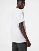 Helly Hansen Nord Graphic Erkek Kısa Kollu Tişört HHA.62978.HHA004 Beyaz thumbnail 4