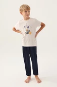 Arnetta 2991 Home Taş Erkek Çocuk Pijama Takımı - 1
