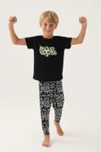 Roly Poly 3344 Goal Erkek Çocuk Pijama Takımı - 7