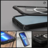 Galaxy S24 Kılıf Magsafe Şarj Özellikli 1-1 Su Geçirmez Kılıf thumbnail 6