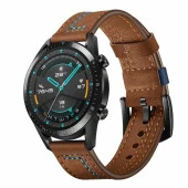 Gear S3 (22mm) KRD-19 Deri Kordon thumbnail 2
