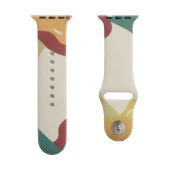 Apple Watch 38mm KRD-62 Silikon Kordon - 7