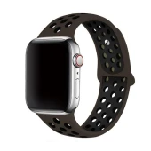 Apple Watch 1 2 3 4 5 6 7 8 9 Se Ultra 49/46/45/44/42 mm Kordon KRD-02 Silikon Strap Kayış - 9