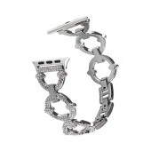 Apple Watch 1 2 3 4 5 6 7 8 9 Se Ultra 49/46/45/44/42 mm Kordon KRD-57 Metal Strap Kayış thumbnail 4