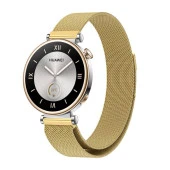 Huawei GT4 41mm  KRD-01 18mm Metal Hasır Kordon thumbnail 2