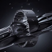 Apple Watch 7 41mm  KRD-90 600D Karbon Fiber Kordon thumbnail 3