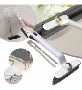 3B Trend Döner Başlıklı Cımbızlı Detay Temizlik Fırçası Fayans Klozet Köşe Oluk Temizleme Fırçası - 1