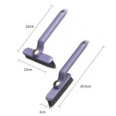 3B Trend Döner Başlıklı Cımbızlı Detay Temizlik Fırçası Fayans Klozet Köşe Oluk Temizleme Fırçası - 5