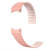 Galaxy Watch 6 44mm  KRD-111 20mm Çizgili Desenli Silikon Kordon thumbnail 8