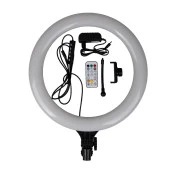 MJ38 RGB 25W Ring Light Canlı Yayın 38cm USB'li ve Telefon Stand thumbnail 2