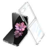 Galaxy Z Flip 6 Kılıf  Full Camlı Kıpta Kapak - 2