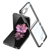 Galaxy Z Flip 6 Kılıf  Full Camlı Kıpta Kapak - 3
