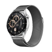 Galaxy Watch 46mm  Band-12 22mm Metal Hasır Kordon thumbnail 2