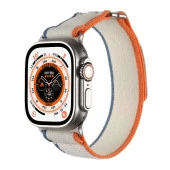 Apple Watch 1 2 3 4 5 6 7 8 9 Se Ultra 49/45/44/42 mmHasır Kordon  KRD-106 Strap Kayış thumbnail 10