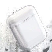Apple Airpods Kılıf Şeffaf Sert Kristal  Airbag 14 Kılıf - 4