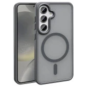 Galaxy S23 FE Kılıf Magsafe Şarj Özellikli Mat Arka Yüzey  Sio Kapak thumbnail 4