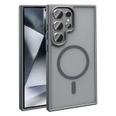 Galaxy S23 Ultra Kılıf Magsafe Şarj Özellikli Mat Arka Yüzey  Sio Kapak thumbnail 6