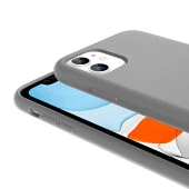 Apple iPhone 11 Kılıf Magsafe Şarj Özellikli Sıvı Teknolojili Silinebilir Sert  Kivi Kapak thumbnail 8