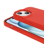 Apple iPhone 14 Kılıf Magsafe Şarj Özellikli Sıvı Teknolojili Silinebilir Sert  Kivi Kapak thumbnail 12