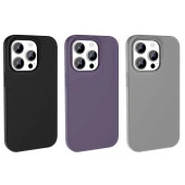 Apple iPhone 14 Pro Max Kılıf Magsafe Şarj Özellikli Sıvı Teknolojili Silinebilir Sert  Kivi Kapak thumbnail 12