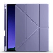 Galaxy Tab S9 Kılıf  Tri Folding Kalem Bölmeli Standlı Kılıf thumbnail 4