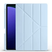 Galaxy Tab S9 FE Plus Kılıf  Tri Folding Kalem Bölmeli Standlı Kılıf thumbnail 2