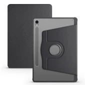 Galaxy Tab S9 Kılıf  Termik Kalem Bölmeli Dönebilen Standlı Kılıf thumbnail 5