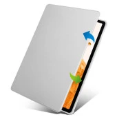 Galaxy Tab S9 Plus Kılıf  Termik Kalem Bölmeli Dönebilen Standlı Kılıf thumbnail 11