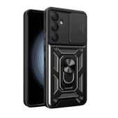 Galaxy A35 Kılıf Magnetik Standlı Kamera Korumalı  Sürgülü Vega Kapak thumbnail 1