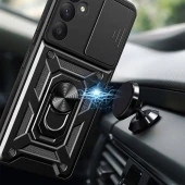 Galaxy A35 Kılıf Magnetik Standlı Kamera Korumalı  Sürgülü Vega Kapak thumbnail 5