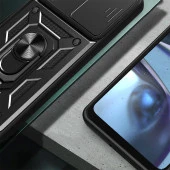 Galaxy A35 Kılıf Magnetik Standlı Kamera Korumalı  Sürgülü Vega Kapak thumbnail 6