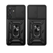 Galaxy A54 Kılıf Magnetik Standlı Kamera Korumalı  Sürgülü Vega Kapak thumbnail 11