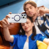 Apple iPhone 12 Pro Kılıf Magsafe Şarj Özellikli Airbagli Takılabilir Askı Aparatlı  Nana Kapak thumbnail 7