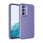 Galaxy S24 Kılıf Kamera Korumalı Simli Lüks  Koton Kapak thumbnail 4