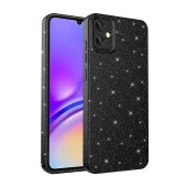 Galaxy A05 Kılıf Kamera Korumalı Simli Lüks  Koton Kapak thumbnail 9