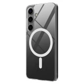 Galaxy S24 Plus Kılıf Kamera Korumalı Magsafe Sert PC  Porto Kapak thumbnail 4