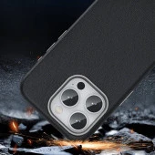 Apple iPhone 14 Pro Max Kılıf Magsafe Şarj Özellikli PU Deri  Adora Kapak thumbnail 7