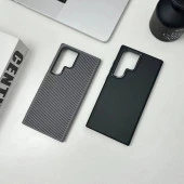 Galaxy S24 Ultra Kılıf Magsafe Şarj Özellikli Karbon Fiber Görünümlü  Troy Kapak thumbnail 5