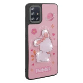 Galaxy A51 Kılıf Parlayan Kabartmalı İkonik Figürlü  Amas Silikon Kapak thumbnail 11