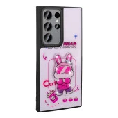 Galaxy S22 Ultra Kılıf Parlayan Kabartmalı İkonik Figürlü  Amas Silikon Kapak thumbnail 10