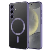 Galaxy S24 Kılıf Kamera Korumalı Magsafe Wireless Şarj Özellikli  Demre Kapak thumbnail 3