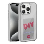 Apple iPhone 15 Pro Kılıf Ekranı Yansıtan  Akıllı NFC Kapak thumbnail 2