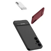 Galaxy S24 Kılıf  Kamera Korumalı Dikey Standlı Ays Kapak thumbnail 9