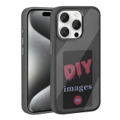 Apple iPhone 15 Pro Kılıf Ekranı Yansıtan  Akıllı NFC Kapak thumbnail 11